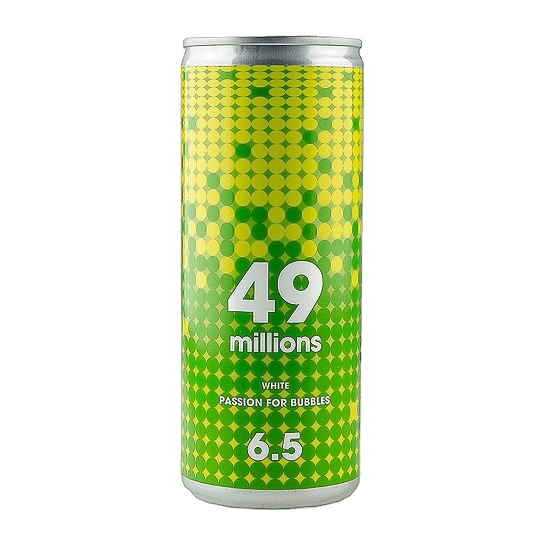 49 Millions Vino Blanco en lata